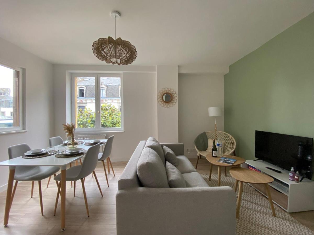 Le Ptit Vert - Wifi - Confort Entre Gare Et Centre Quimper Esterno foto